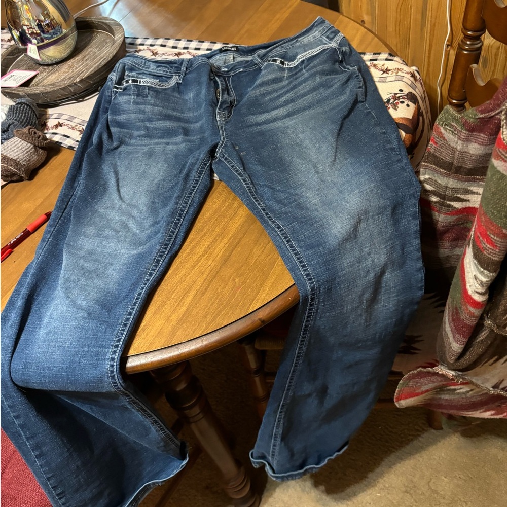 Flamingals Blue Boot Cut Jeans with Classic Denim Look